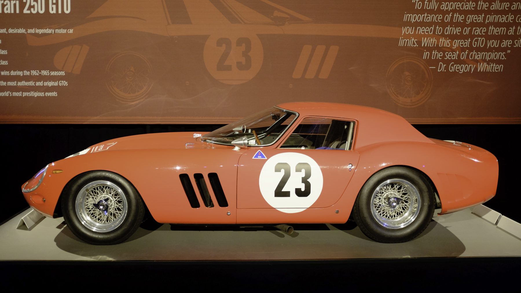 Ferrari 250 GTO RM Sotheby's-ის აუქციონზე მონტერეიში 2018 წელს