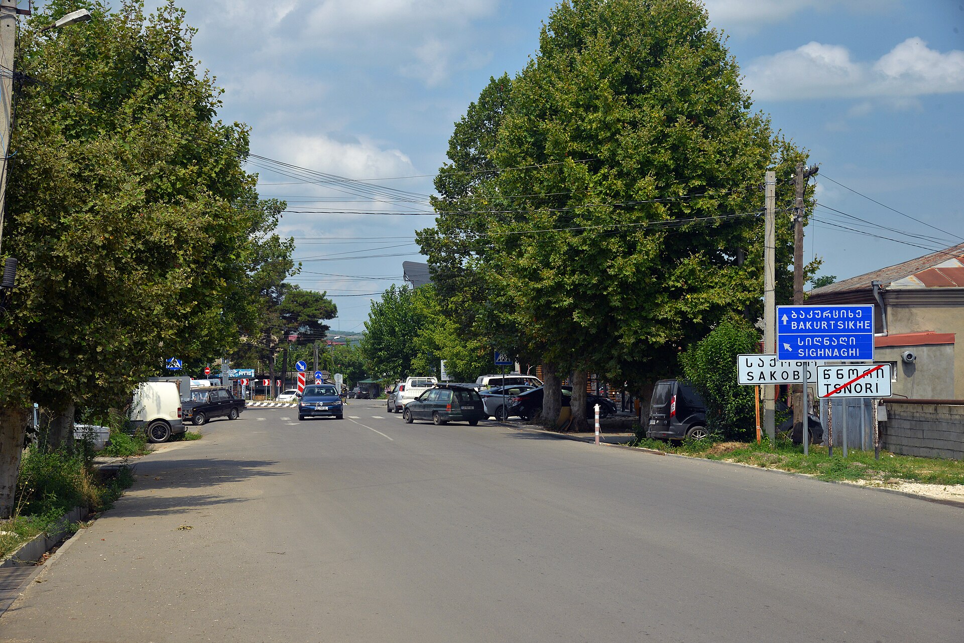 მთავარი გზა წნორში, კახეთი
